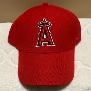 Nike Red Cap with Embroidered Logo